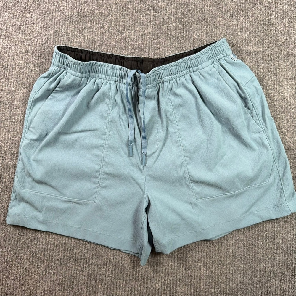 Lululemon Bowline Short 5" Woven Mens L Blue LM7BBGS.0 Drawstring Pockets
